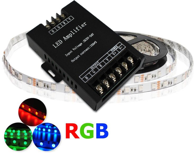 DC5-24V 3/4CH Versterkers, rgb/Rgbw Versterkers Pwm Signaal Power Repeater Voor 5050RGB/Rgbw Led Strip Licht