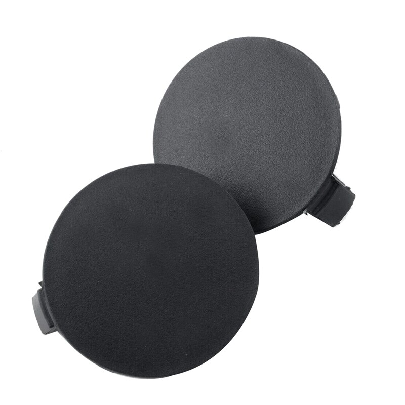 Coppia tappo coperchio gancio traino paraurti anteriore per 2013 2014 2015 Toyota RAV4 53286-0R050 / 53285-0R060