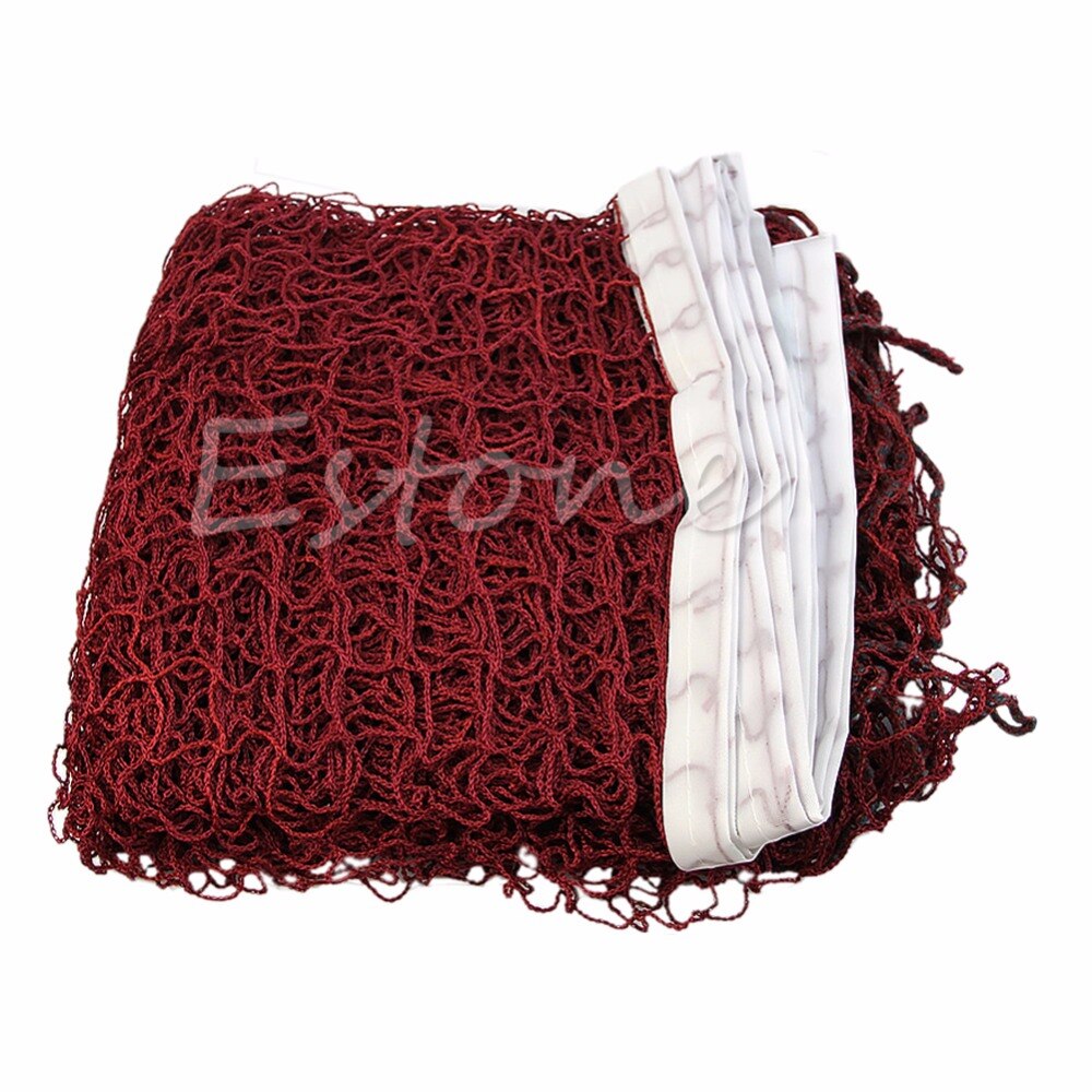 Ootdty 6.1m x 0.75m profissional esporte treinamento padrão trançado badminton net novo