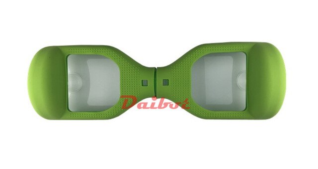 Auto-équilibrage Scooter électrique 6.5 pouces Anti-rayure coque en Silicone pour Hoverboard électrique Multi couleur coque en Silicone de protection: Green