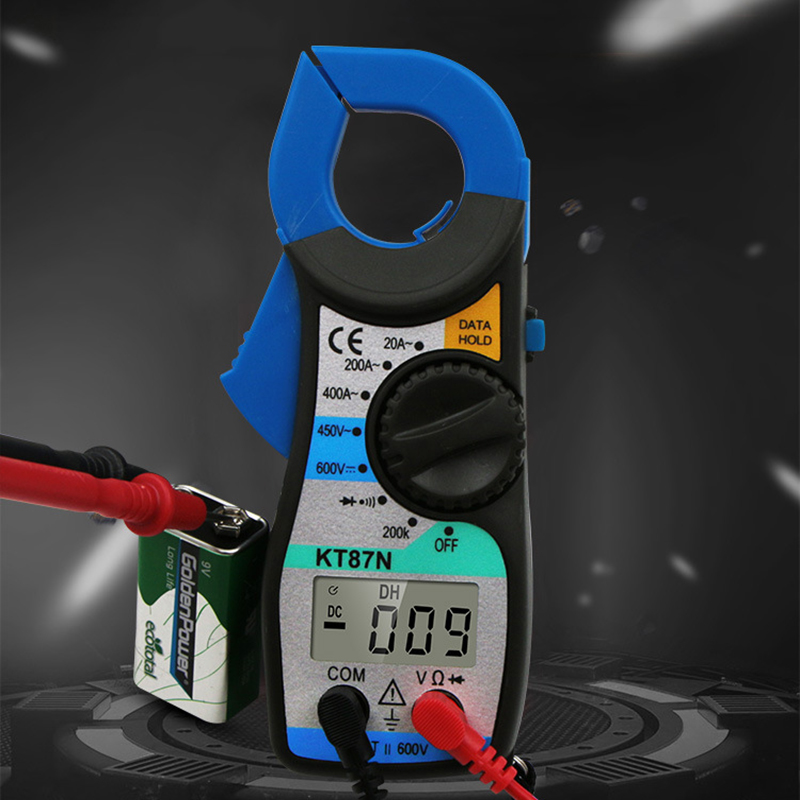 KT87N multifunctionele elektricien digitale klem meter hoge precisie universele meter mini klem flow meter multimeter