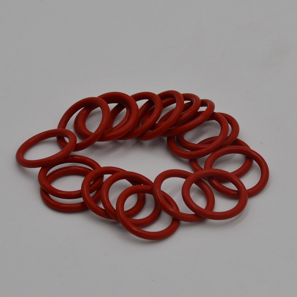 20 Stks/set Vervanging Voor 12AX7 12AU7 12AT7 12BH7 EL84 Buis Demper Siliconen Ringen Duurzaam Siliconen O-Ringen