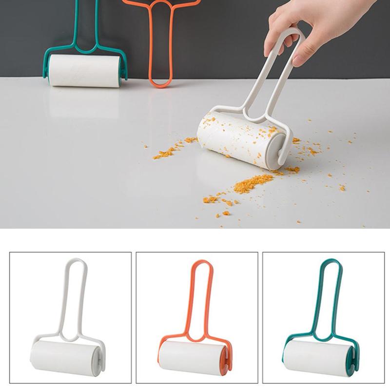 Thuis Kleding Kleven Apparaat Hand Tear Sticky Papier Roller Depilator Borstel Kleverige Afstoffen Roller Apparaat Huisdier Steken Haar H X0V3