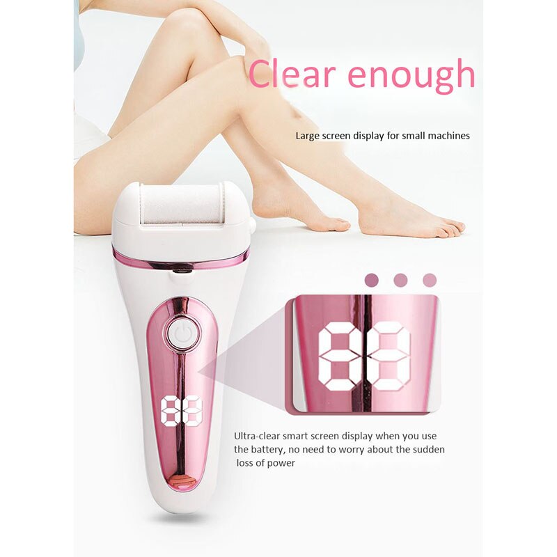 Portable Electric Foot File USB Pedicure Machine Foot Repair Machine Hard Dry Dead Cuticle Skin Remover Foot Care Tool