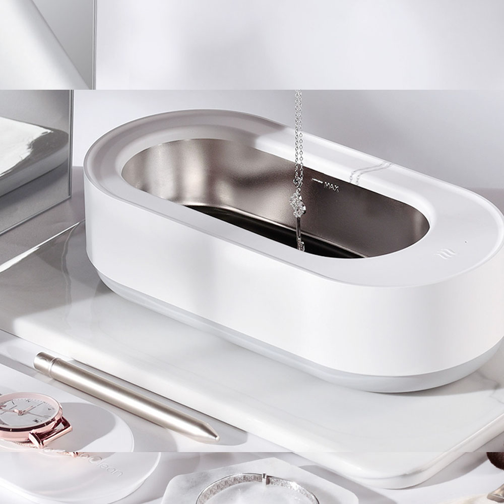 Xiaomi EraClean Ultrasonic Cleaning Machine 45000Hz High Frequency Vibration 360° Stereo Wash Cleaner Jewelry Glasses Watch
