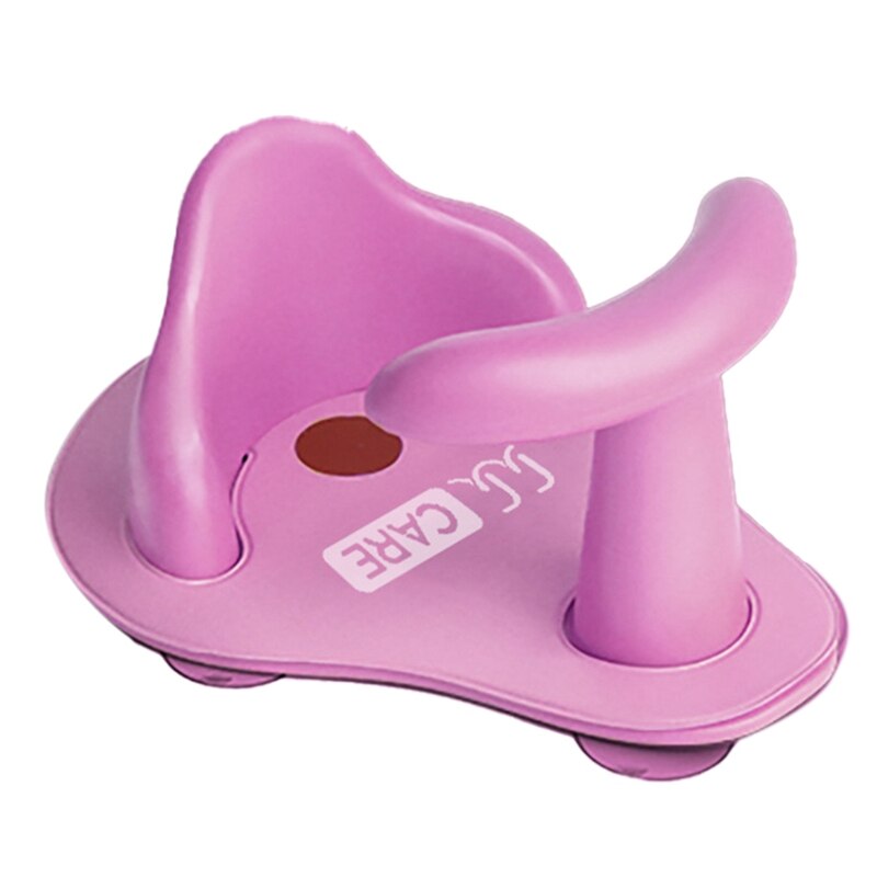 Bad Seat Baby Bad Seat Met Antislip &amp; Zachte Badmat, draagbare Peuter Baby Kind Bad Met Rugleuning: Pink