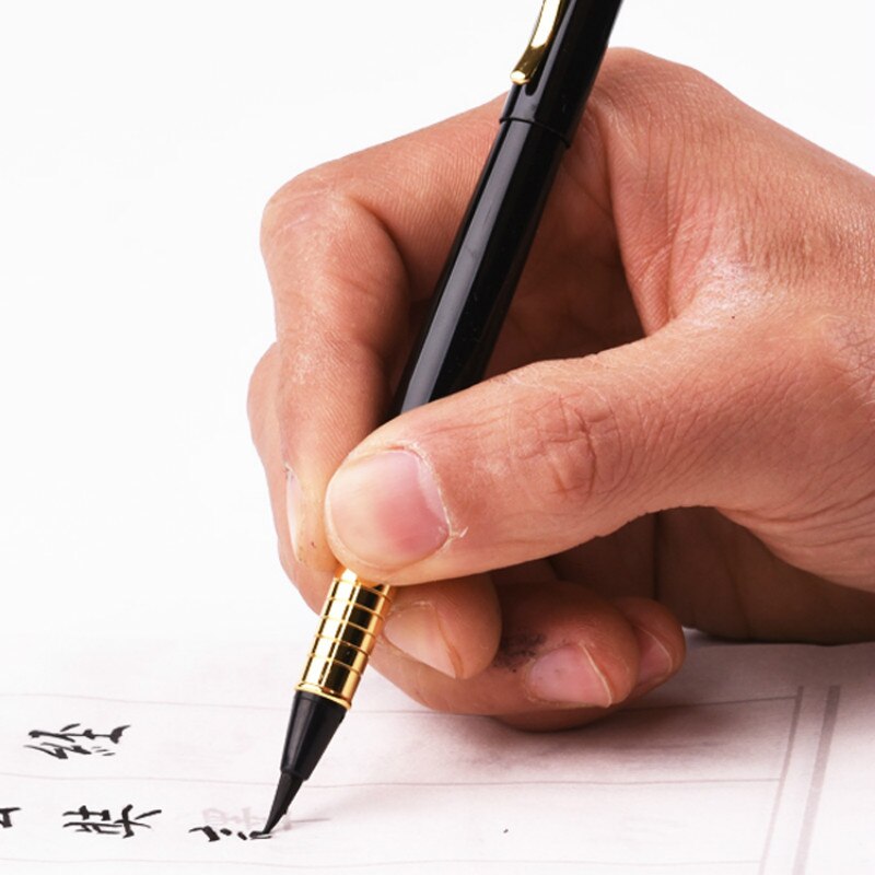 Chinese Calligraphy Brush Pen Pen-type Brush Weasel Hair Small Regular Script Chinese Painting Writing Comic Graffiti Brush Pen