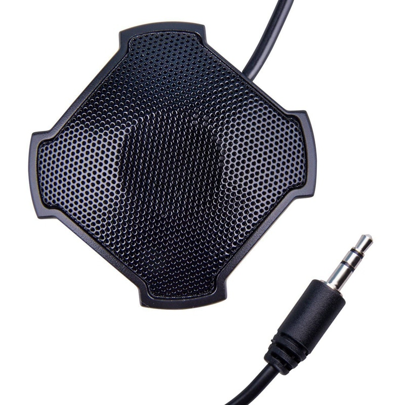 Condenser Microphone 3.5Mm Plug Mic Tabletop Omnidirectional Pc Computer Conference Microphone For Skype Voip Call Voice Chat