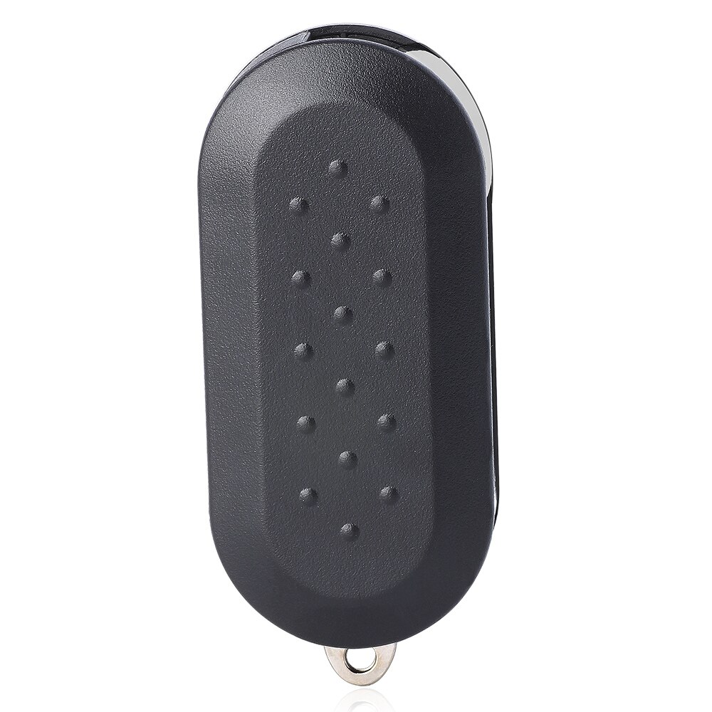 Keyecu Flip Remote Key Case Shell Voor Fiat 500L Mpv Ducato, Voor Citroen Jumper, Voor Peugeot Boxer, fob 3 Button - P/N: RX2TRF198