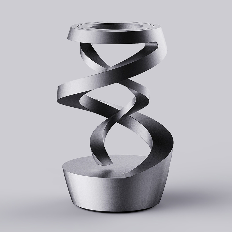 Gyroscope de décompression anti-gravité en métal, jouet de bureau, pendule rotatif, artefact de décompression, gyroscope du bout des doigts