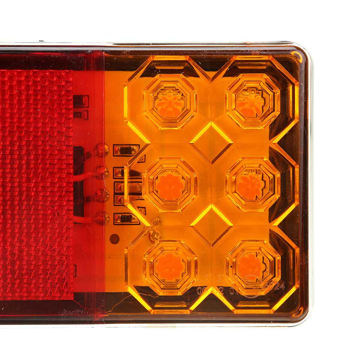 2 st 12v 24v led bil lastbil bakljus bakljus bak bromsljus indikator stoppsignal lampa släpvagn husvagn husvagn lastbil husvagn husvagn buss