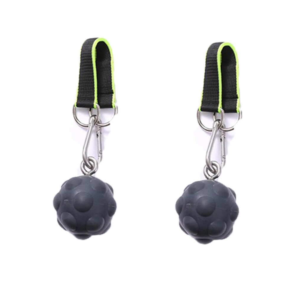 2x Pull Up Hand Grips Voor Vinger Onderarm Spieren Kettlebells Workout: Gray