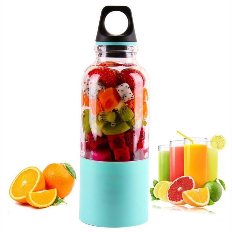 Juicepresser blender elektrisk kjøkkenmikser juicer fruktkopp liten bærbar mini food prosessor 45 sekunder rask juice