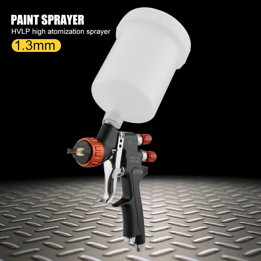 Car Paint Sprayer HVLP High Atomization Spray Gun Aluminum Alloy Gravity Coating Airbrush Body Repair Painting Tools
