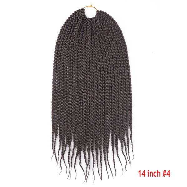 Ombre Crochet Hair Box Braids Synthetic Long Rainbow Pink Braiding Hair 22Strands Crochet Hair for African Braids: 16
