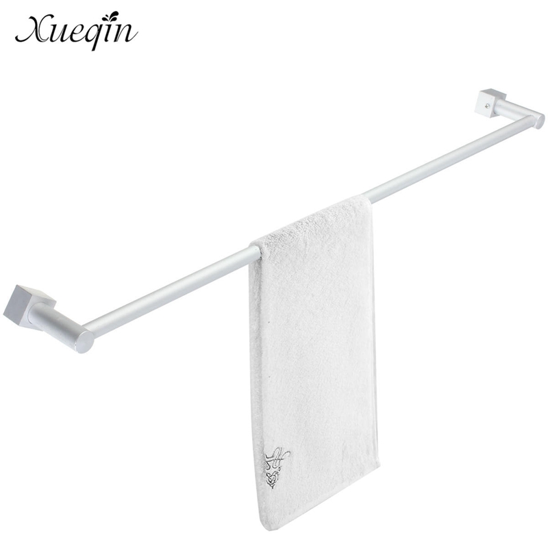 Xueiqn Aluminium Wandmontage Badkamer Bad Handdoekenrek Bar Hotel Home Kleding Handdoek Houder Opslag Rail Plank
