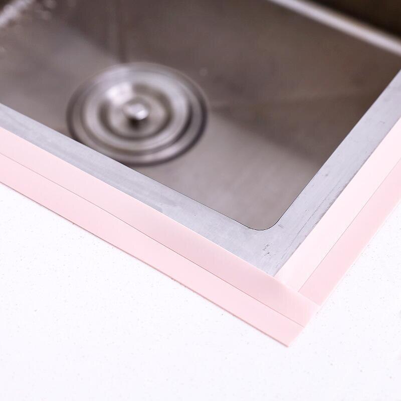 Wasserdicht 3,4 mx38mm 22mm Fenster Schlecht Band Dicht Streifen Pvc Küche Zauberstab Aufkleber Naht Wc Ecke Dichtung Streifen Schlecht hause