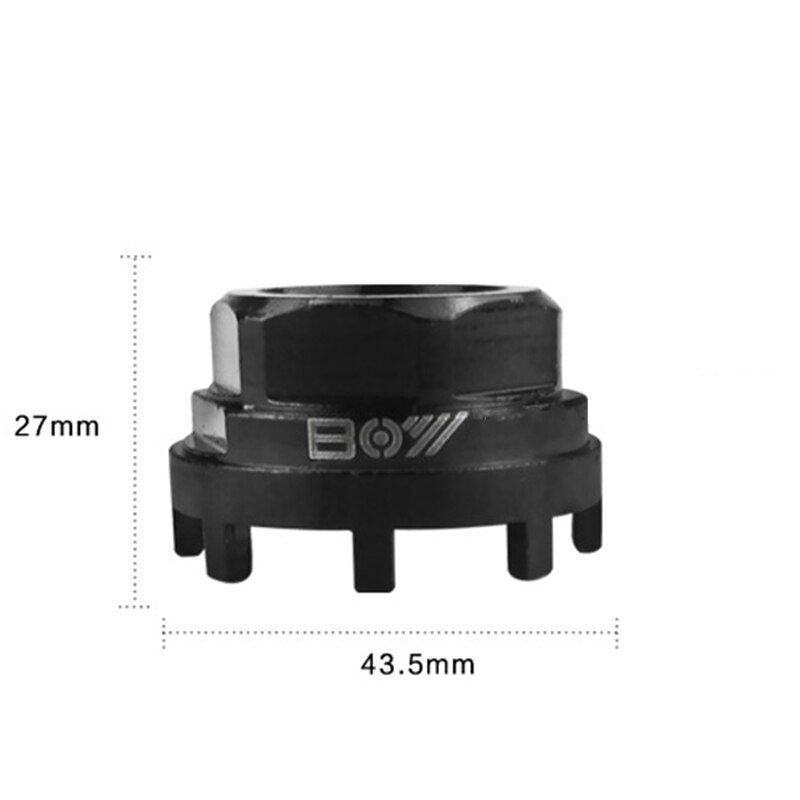 Fiets crank verwijderaar trapas reparatiegereedschap fietsonderdelen verwijderaar staal