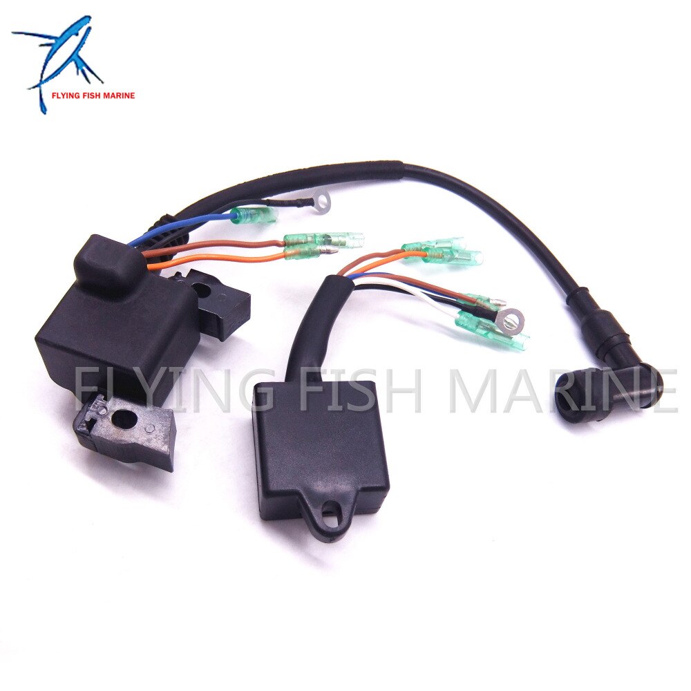 Bobina de encendido de barco y CDI Assy para Motor fueraborda Hangkai 6,5 HP de 4 tiempos f6.5