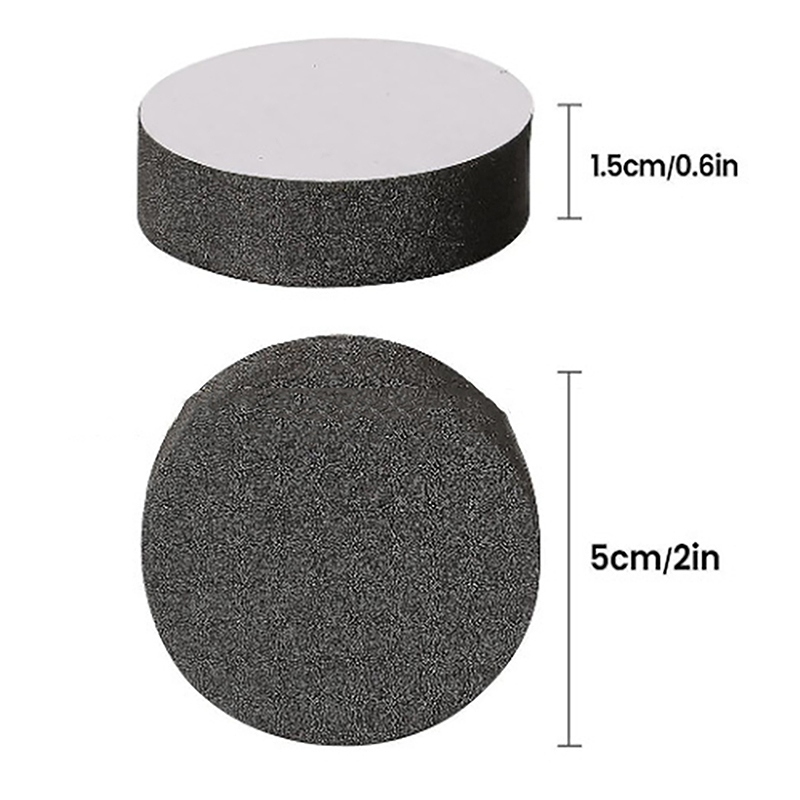 QUARKZMAN 4 Stück Lautsprecher Isolationsfüße 30mmx8mm Schaumstoff Stoßdämpfer Basis Pad Anti Vibrations Verstärker Standfüße Matte Für Audio CD HiFi