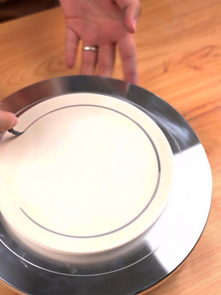 Ceramic making aluminum alloy turntable sculpture turntable ceramic tools manual turntable cake mounting table