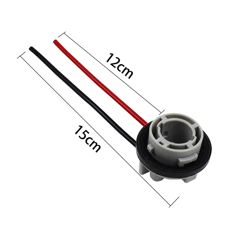 BA15S 1156 Soquete do bulbo, suporte da lâmpada, adaptador P21W, conector base, luz de freio, luz de inversão, 2pcs por conjunto