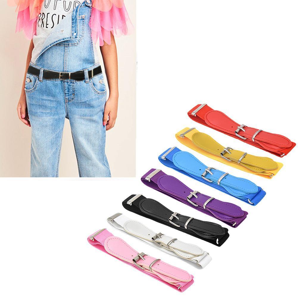 Children Faux Leather Belt Kids Cute Peach Heart Buckle Belts For Girls Boys Waistband Waist Belt