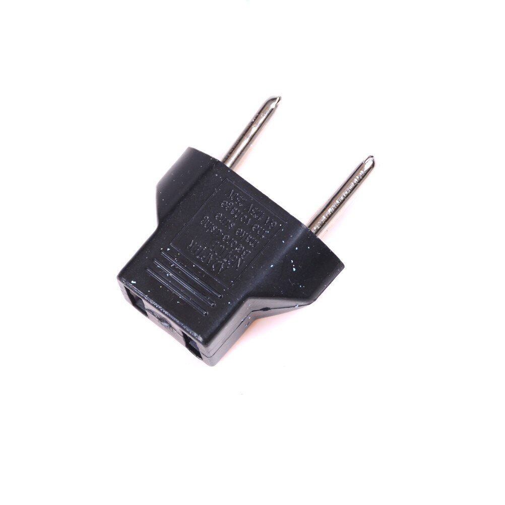 5Pcs/set US to EU Euro Europe AC Power Plug Converter Travel Adapter Chargers