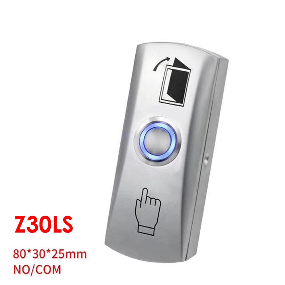 Bouton de sortie de porte en alliage de Zinc, bouton poussoir de sortie