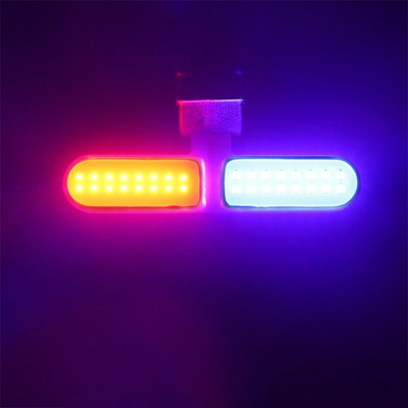 Bicycle Light USB Charge Multi Lighting Modes Led Bike Light Flash Tail Rear Bicycle Lights for Mountains Bike Seatpost: Warning