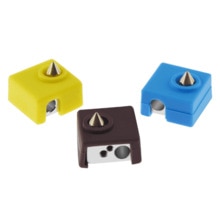 3D Printer MK8 Protective Silicone Sock Cover Case for Ender 3 Heater Block of CR10,10S,S4,S5 Anet A8 MK7/MK8/MK9 Hotend