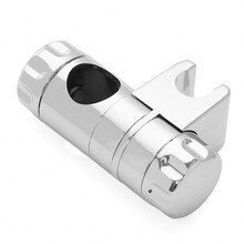 25mm Shower Head Holder Rail Slider Handset Bracket Kit Chrome Adjustable Useful Useful Adjustable Shower Bracket Easy To Use