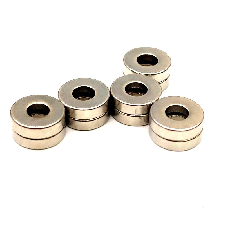 10 20 50pcs/lot NdFeB Magnet Micro Ring OD 8x3x2 mm Rod Diametrically Magnetized Strong Neodymium Permanent Rare Earth Magnets