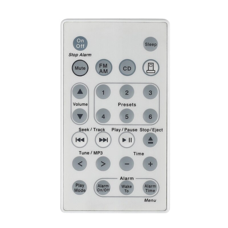 Universal Replacement Remote Control Fit for Bose Sound Touch Wave Music Radio System CD AWRCC1/2/3 White No Battery: white