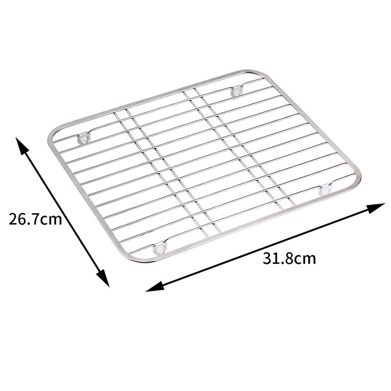 Égouttoir d&#39;évier en acier inoxydable, grille de protection pour évier de cuisine, multifonction, séchage des fruits et légumes