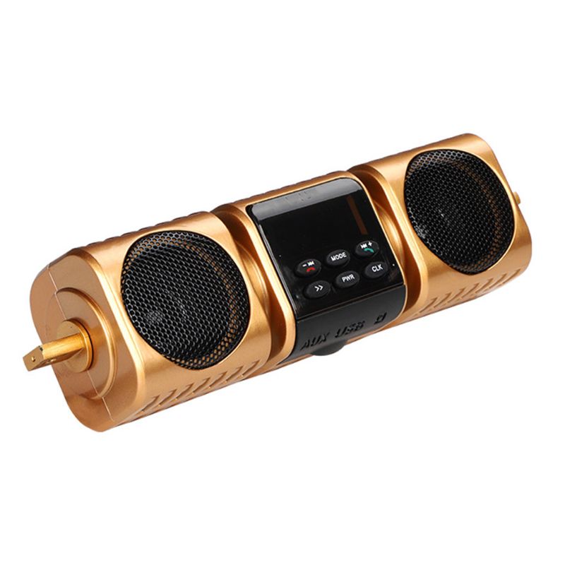 Motorfiets Bluetooth Speaker Draagbare Waterdichte Ondersteuning Tf Card Aux MP3 Speler B36B