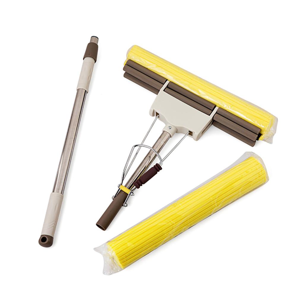 Andethus gulvmoppe svamp moppe twist the vandmoppen mikrofiber mundstykke flad roteret spray selvklemmende uden håndvask