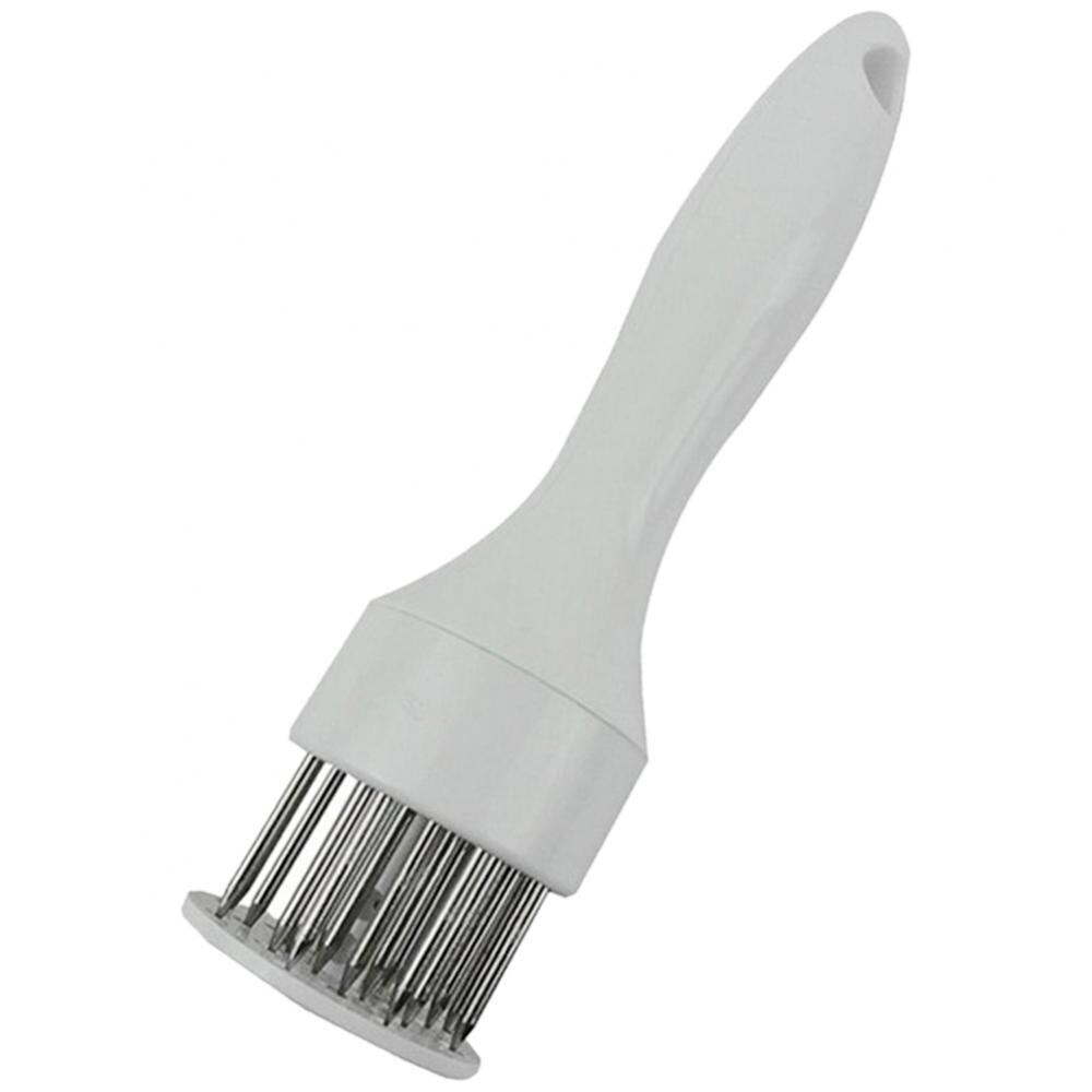 Roestvrij Staal Vlees Steak Kip Tenderizer Naald Mallet Hamer Keuken Tool: White