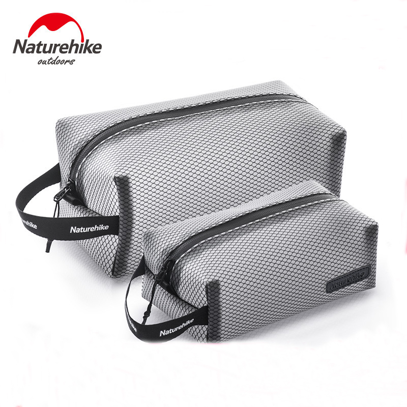 Naturehike Tpu Mesh Reizen Waszak Draagbare Waterdichte Toilettas Vrouwen Cosmetische Tas Outdoor Wassen Opbergzakken