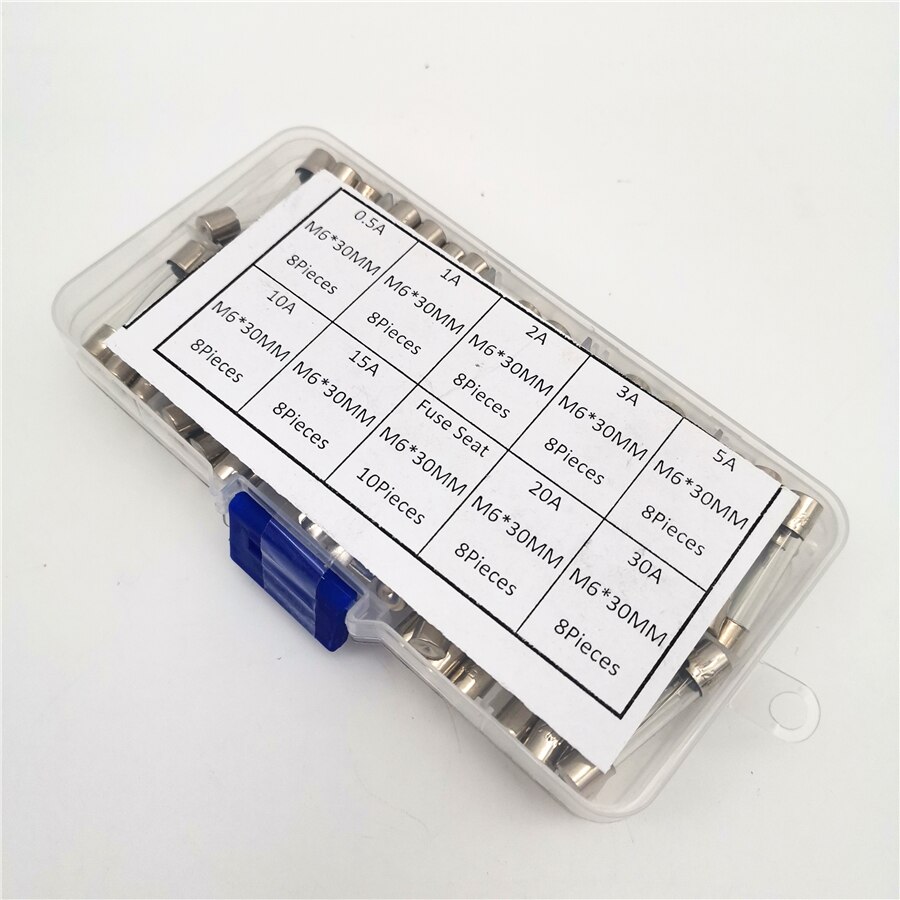 72pcs/box Assorted Set Kit Blade Fuse Car Auto Vehicle Caravan Boat Fuses Holder