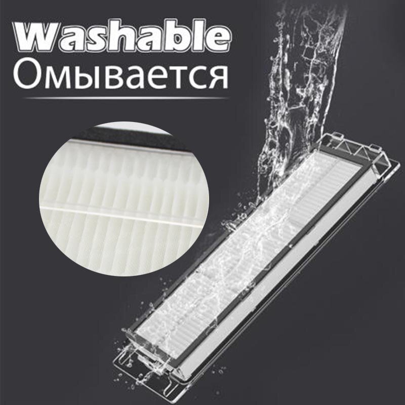 opprinnelig robot  s50 s5 hepa filter + sidebørste + hovedbørste til xiaomi mijia 1/1s/s5 max roborock støvsuger tilbehør tilbehør
