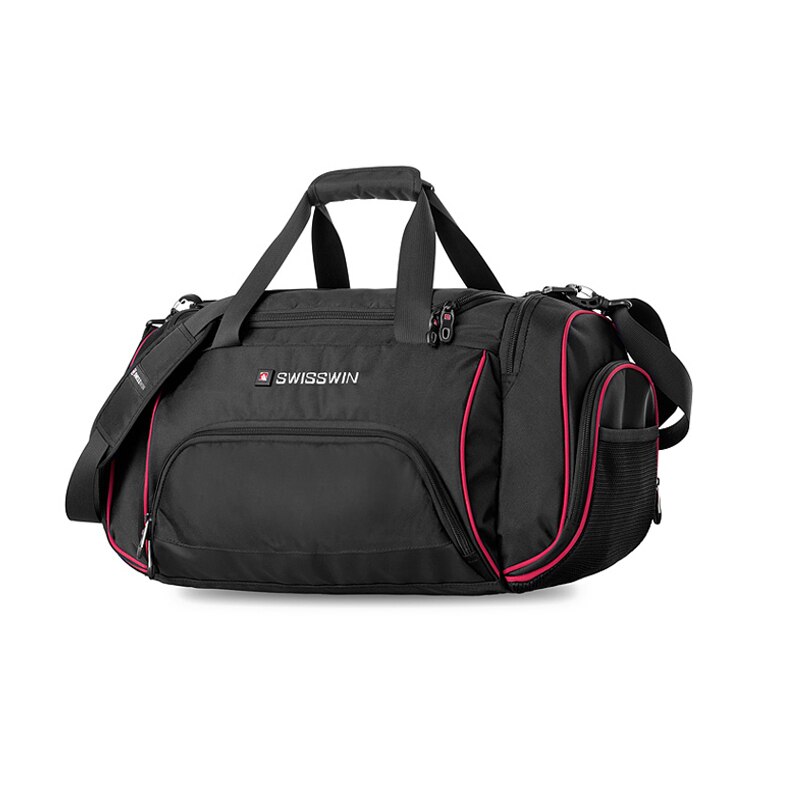 suissewin Travel Bag Male Large gear Capacity Lightweight Travel Messenger Shoulder Bag Women Big Portable Duffel Bag Carry-on: Default Title