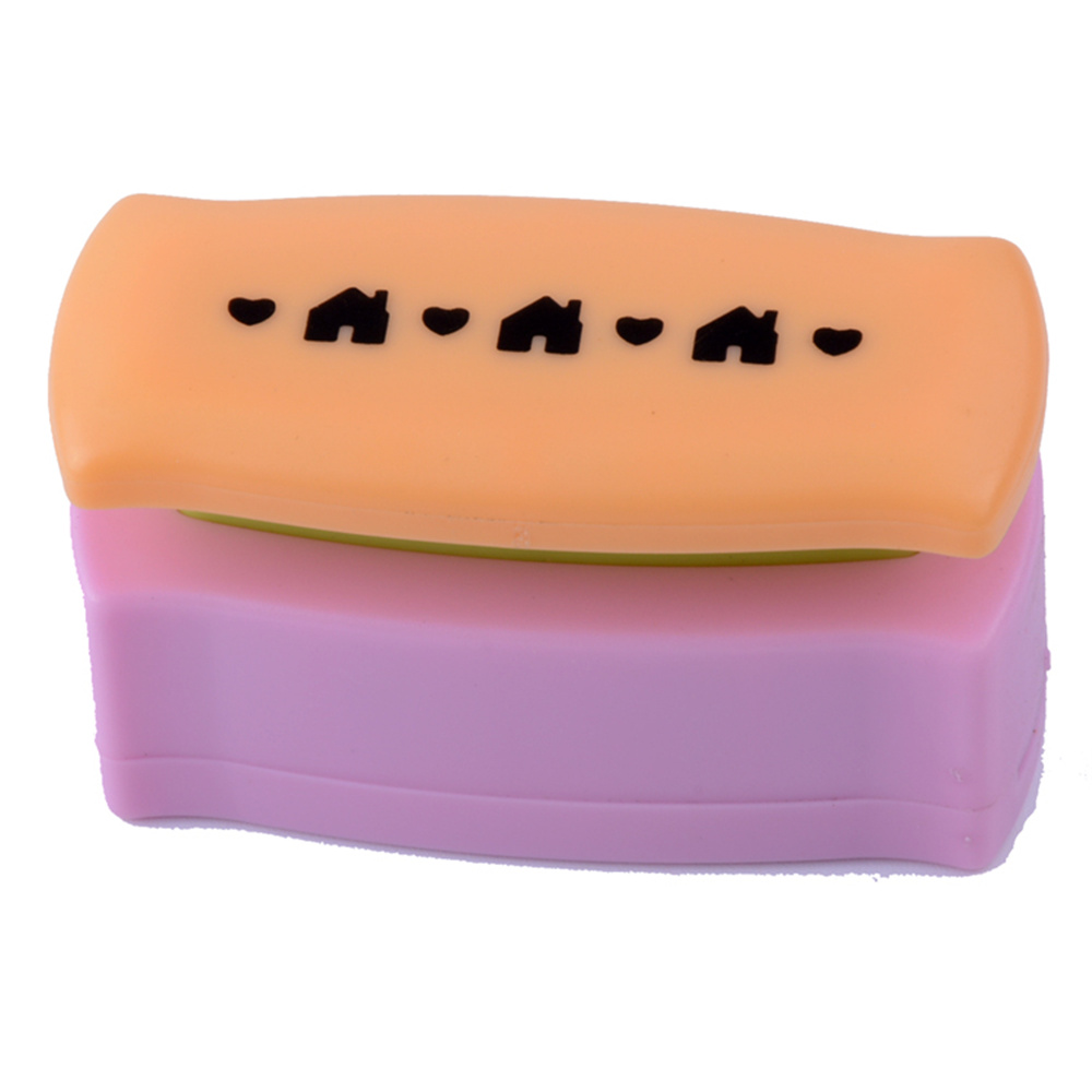 Mini Paper Craft Puncher Hole Punch Shaper For DIY Greeting Card Random Color 1Pc: XFZ