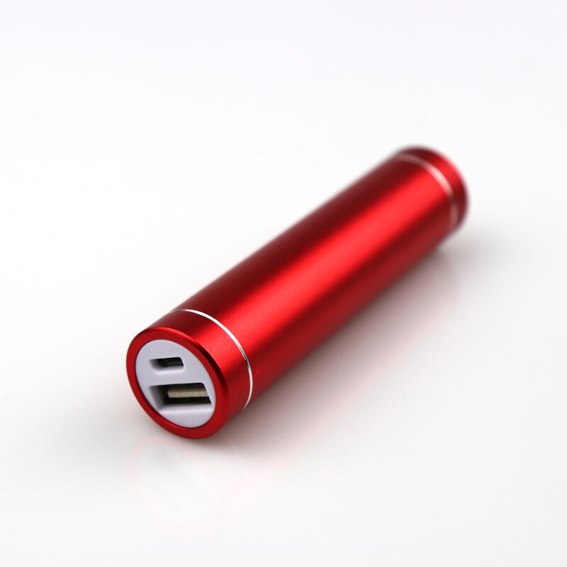 Mehrfarbig DIY USB 5V 1A Universal- Energie Bank Anzug Für 18650 BATTERIE Externe DIY Bausatz fallen Kasten Tragbare Für Clever Handys: rot