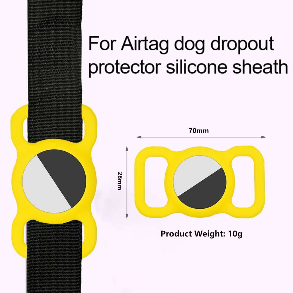Custodia localizzatore anti-smarrimento per Apple airtag custodia Pet Anti-lost Dog collare per gatto custodia protettiva Shell per Air Tag Tracker