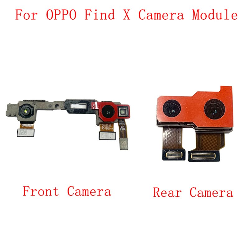 Rear Back Front Camera Flex Cable For OPPO Find X Main Big Small Camera Module Replacement Repair Parts