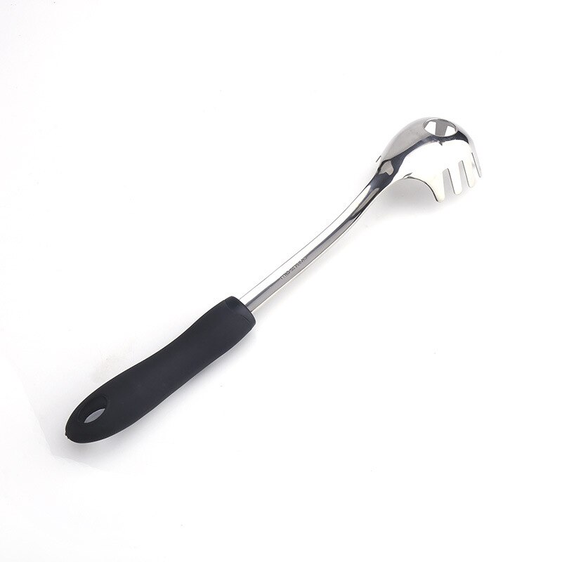 Stainless Steel Pasta Spoons With Long Handle Spaghetti Spoons Pasta Tools For Noodles Kitchen Accessories Gadget Pasta Scoops