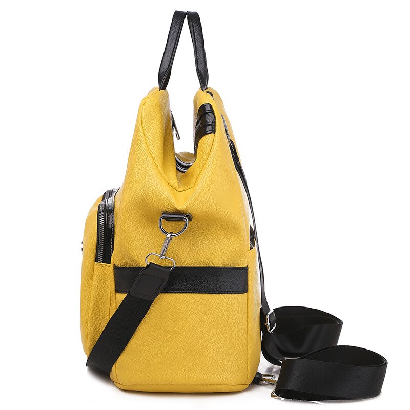 Brand Rugzak Vrouwen Dames Pu Leer Rugzak Anti Diefstal Rugzak Rugzak Voor Meisjes Vrouwen