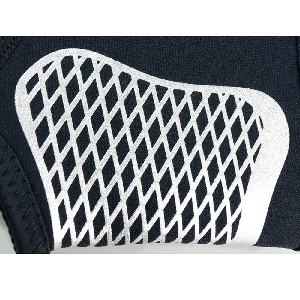 2 sztuk oddychające sportowe kostki ochraniacz kostki pielęgnacja rękawem robić ćwiczeń bieganie zdatność koszykówka (czarny rozmiar)