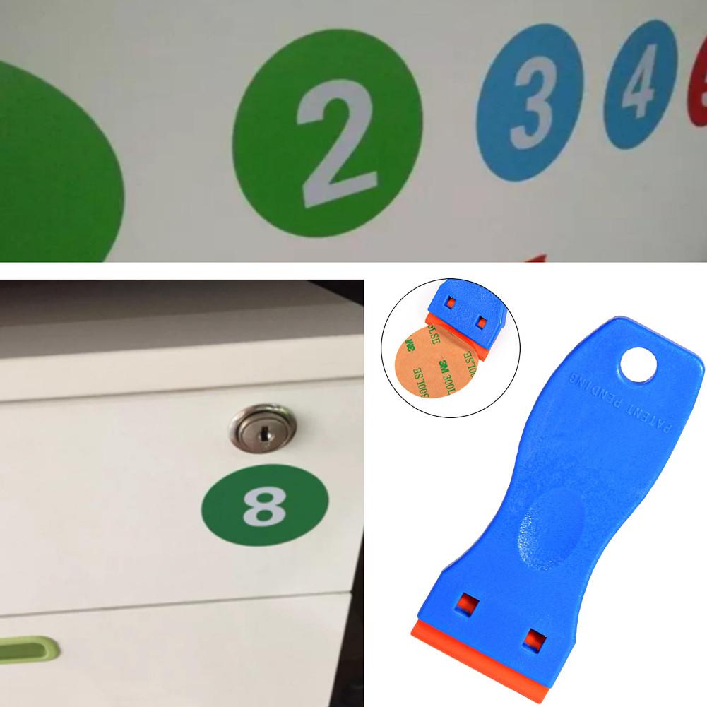 Razor Scraper Glass Old Film Glue Removal Squeegee Sticker Decals Spatula USA Residue Adhesive Tool for Car Wraps 1.8